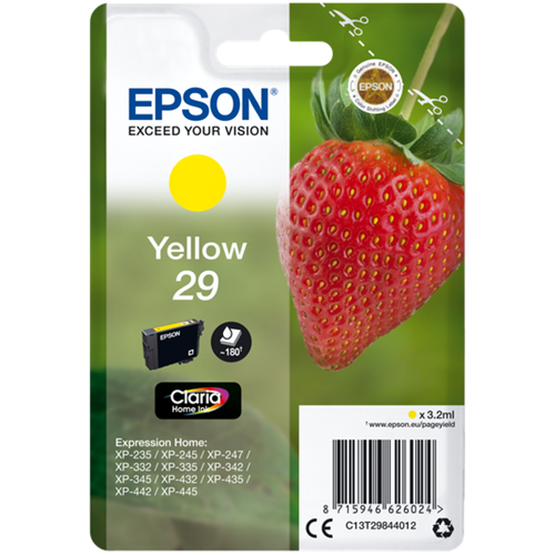 Epson 29 geel inktpatroon
