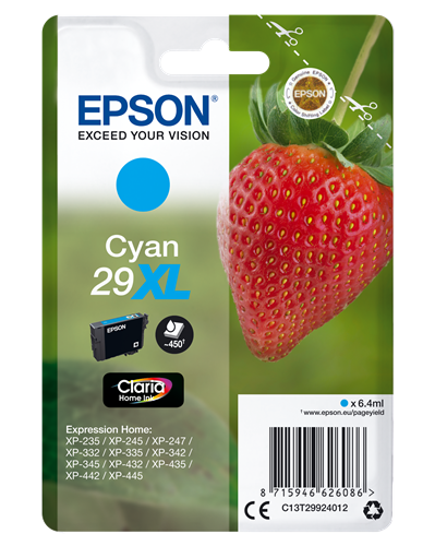 Epson 29 XL cyan inktpatroon