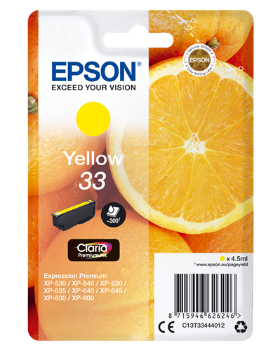 Epson 33 geel inktpatroon