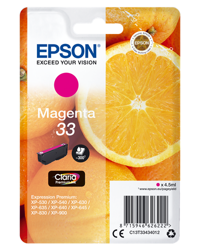 Epson 33 magenta inktpatroon