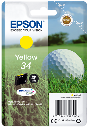 Epson 34 geel inktpatroon
