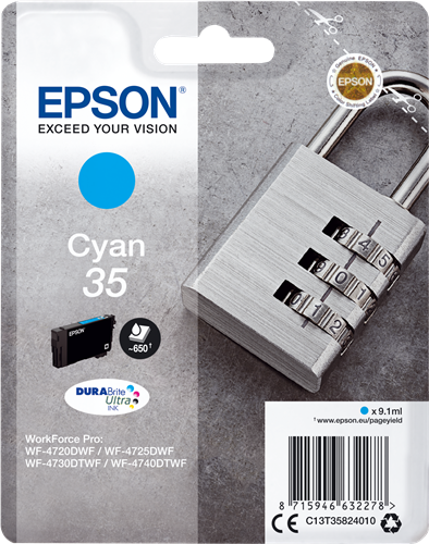 Epson 35 cyan inktpatroon