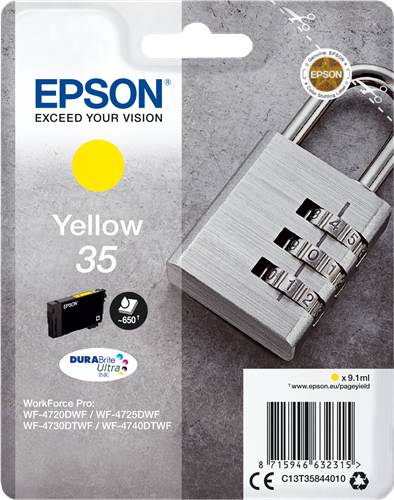 Epson 35 geel inktpatroon