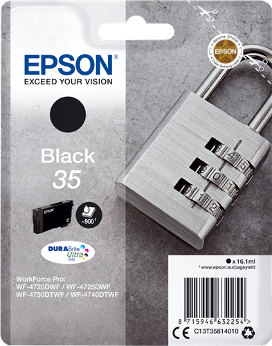 Epson 35 zwart inktpatroon
