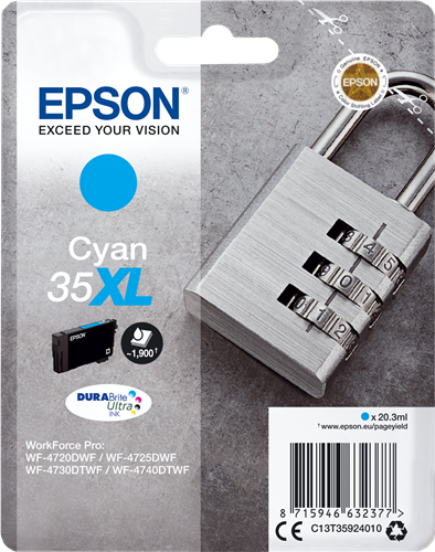 Epson 35XL cyan inktpatroon