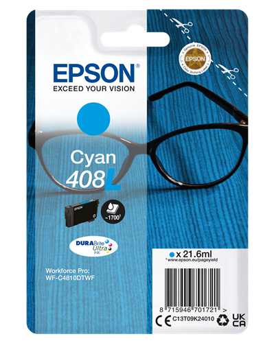 Epson 408L cyan inktpatroon