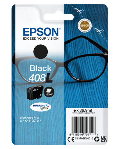 Epson 408L zwart inktpatroon