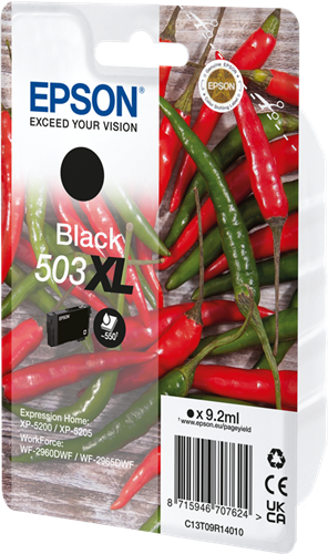 Epson 503 XL zwart inktpatroon