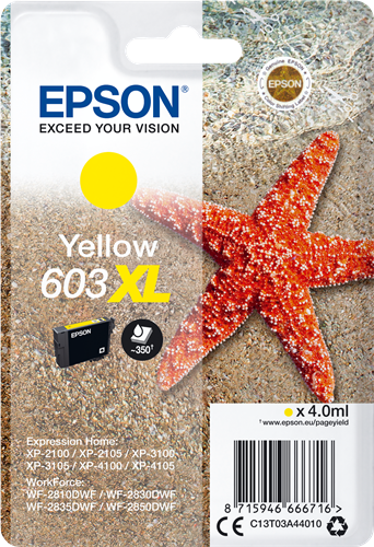Epson 603XL geel inktpatroon