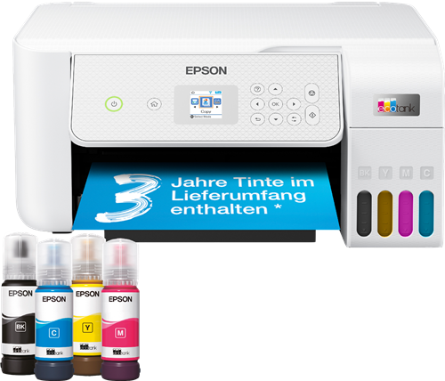 Epson EcoTank ET-2876 Multifunctionele printer Wit