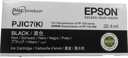 Epson PJIC7(K) zwart inktpatroon