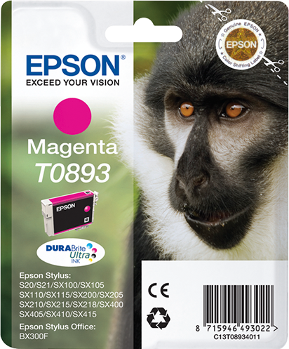 Epson T0893 magenta inktpatroon