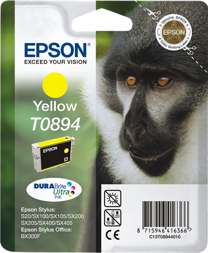 Epson T0894 geel inktpatroon