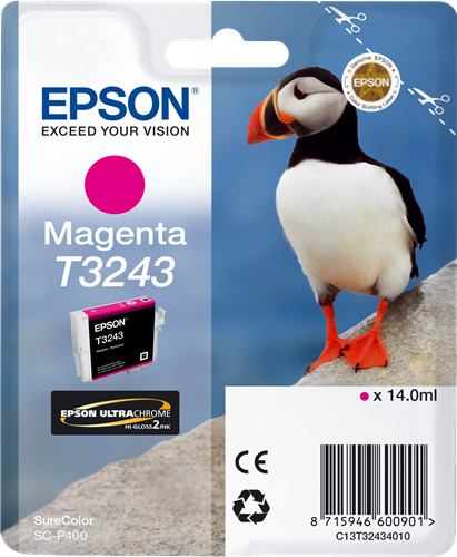 Epson T3243 magenta inktpatroon
