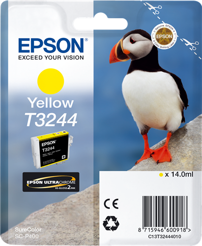 Epson T3244 geel inktpatroon