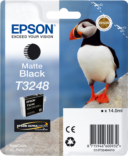 Epson T3248 zwart inktpatroon