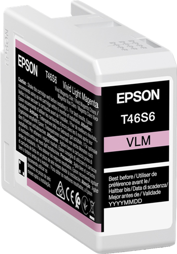 Epson T46S6 Magenta (licht) inktpatroon