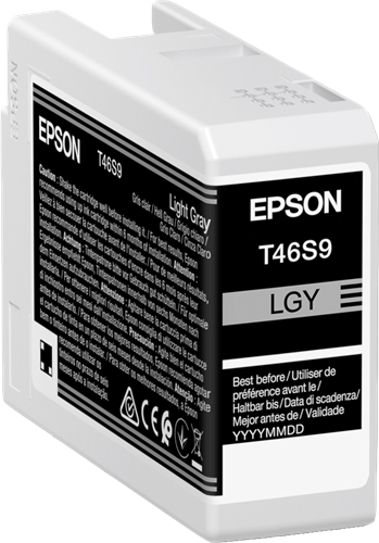 Epson T46S9 Grijs (licht) inktpatroon