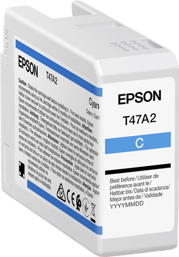 Epson T47A2 cyan inktpatroon