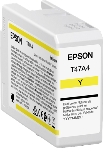 Epson T47A4 geel inktpatroon