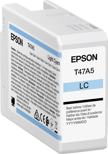 Epson T47A5 Cyaan (helder) inktpatroon