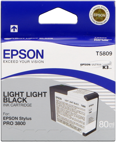 Epson T5809 lightlightblack inktpatroon