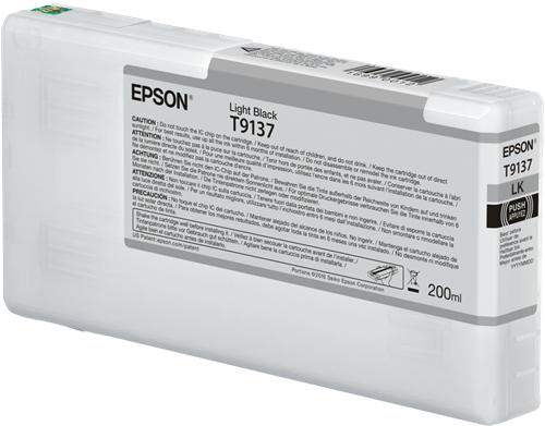 Epson T9137 lightblack inktpatroon
