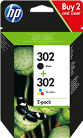 HP 302 Multipack zwart / meer kleuren