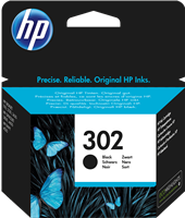 HP 302 zwart inktpatroon