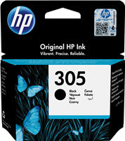 HP 305 zwart inktpatroon
