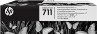 HP 711 Drukkop zwart / cyan / magenta / geel