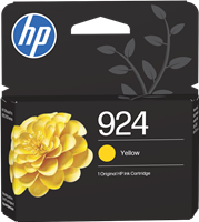HP 924 geel inktpatroon