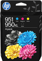 HP 950XL / 951 Multipack zwart / cyan / magenta / geel