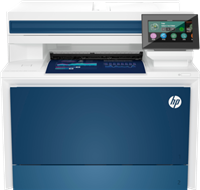 HP Color LaserJet Pro MFP 4302fdn Multifunctionele printer Blauw / Wit