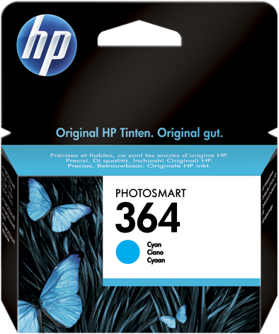 HP 364 cyan inktpatroon
