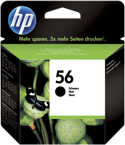 HP 56 zwart inktpatroon