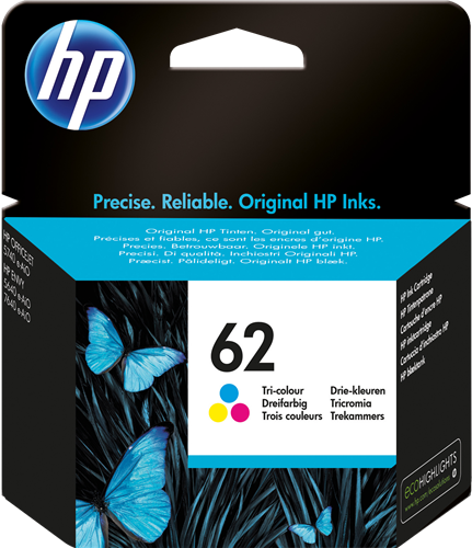 HP 62 meer kleuren inktpatroon
