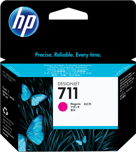 HP 711 magenta inktpatroon