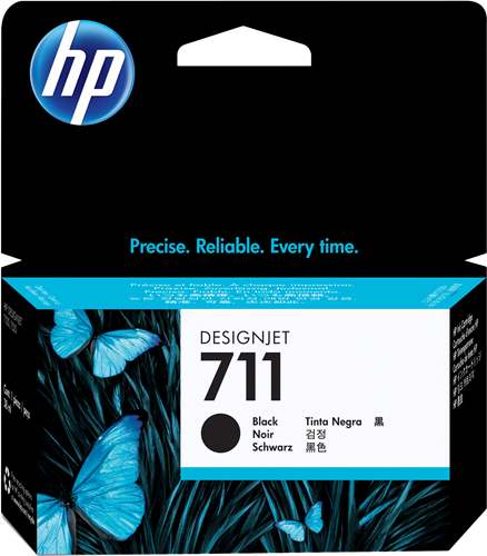 HP 711 zwart inktpatroon
