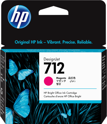 HP 712 magenta inktpatroon