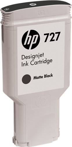 HP 727 Matzwart inktpatroon