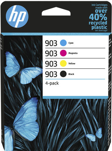 HP 903 Multipack zwart / cyan / magenta / geel