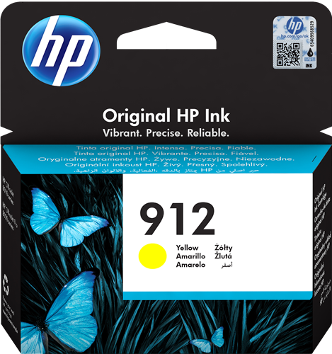 HP 912 geel inktpatroon