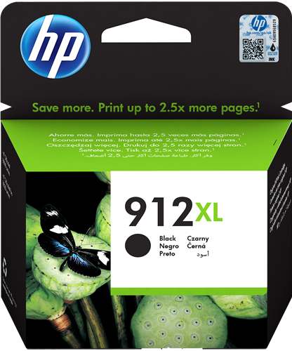 HP 912 XL zwart inktpatroon