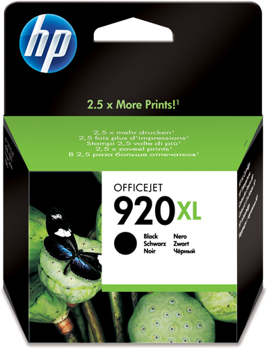 HP 920 XL zwart inktpatroon