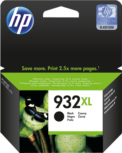 HP 932 XL zwart inktpatroon