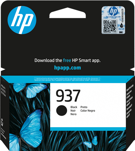 HP 937 zwart inktpatroon