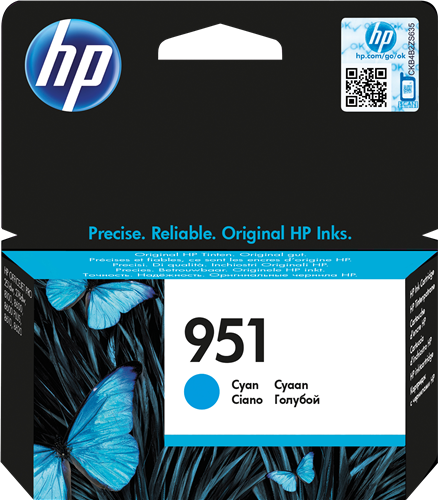HP 951 cyan inktpatroon
