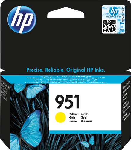 HP 951 geel inktpatroon