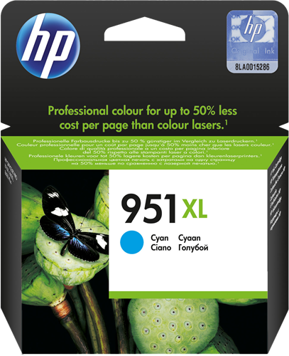 HP 951 XL cyan inktpatroon